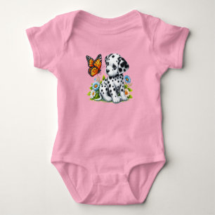 Body Joli(e) ami(e) dalmate/papillon