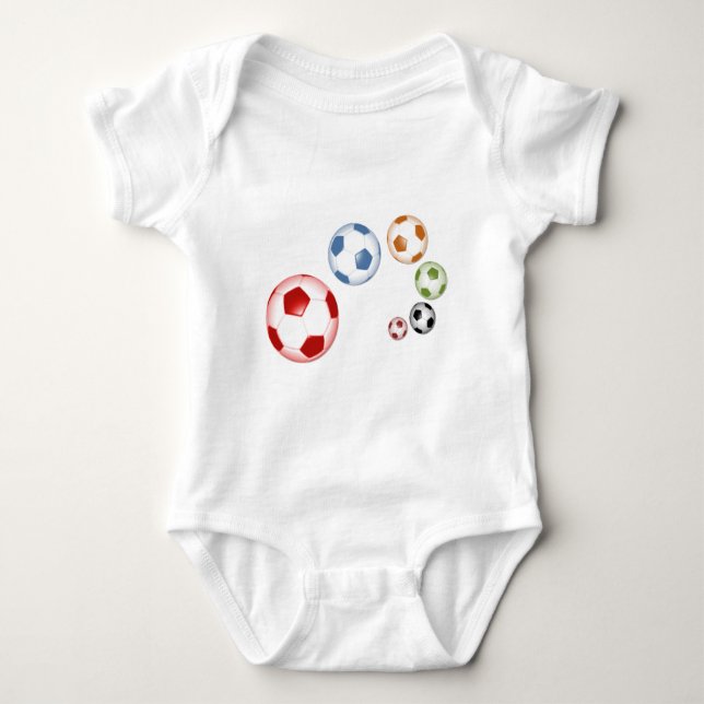 Body Joli ensemble de ballons de football (Devant)