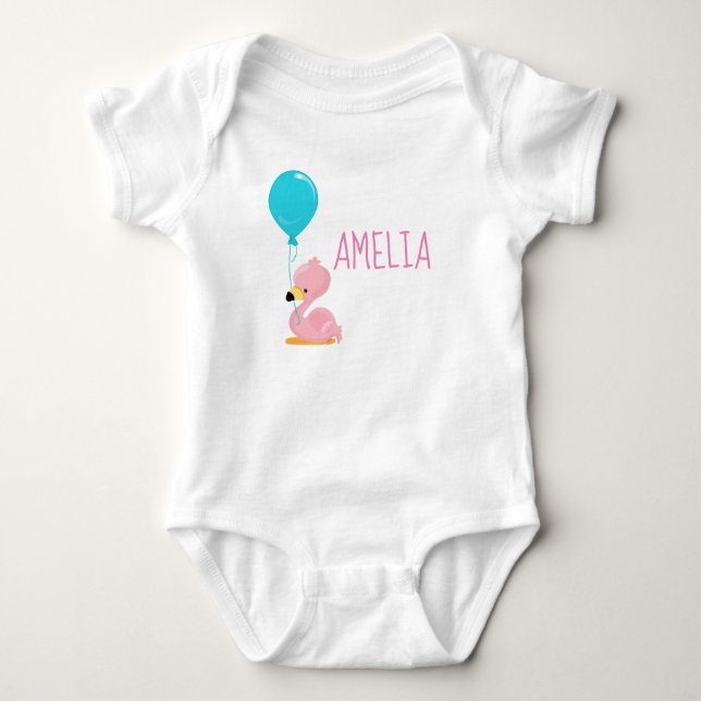 Body Joli Flamant Rose (Devant)