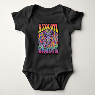 Body Joli groove rétro axolotl tripant années 70 hippie
