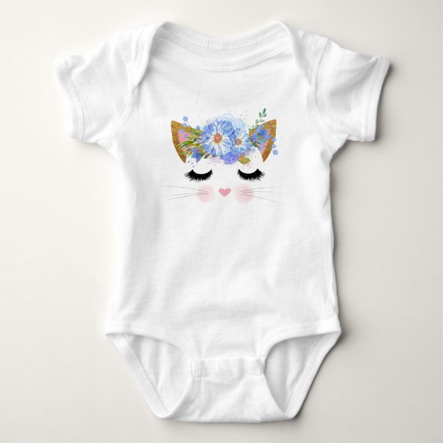 Body Joli Kitten Baby Tutu Bodysuit (Devant)