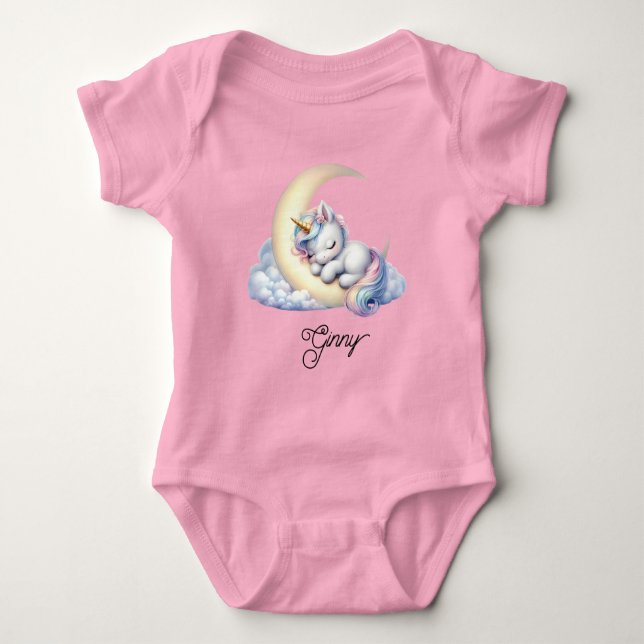 Body Joli licorne endormi (Devant)