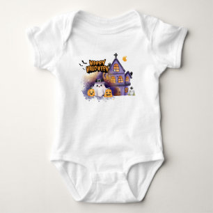 Body Joli logo Halloween pour enfants Fantôme de citr