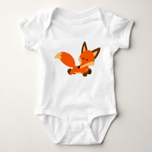 Body Joli maillot de bébé Fox Fleet Cartoon