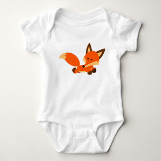 Body Joli maillot de bébé Fox Fleet Cartoon