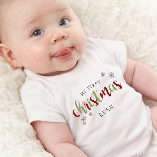 Body Joli Mon Premier Noël Nom