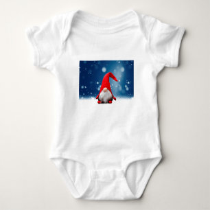Body Joli Noël Père Noël Neige Étoiles