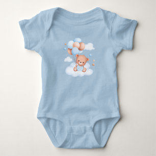 Body Joli ours en peluche et ballons