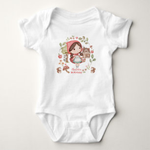 Body Joli Petit Chaperon Rouge Anniversaire Fantaisiste