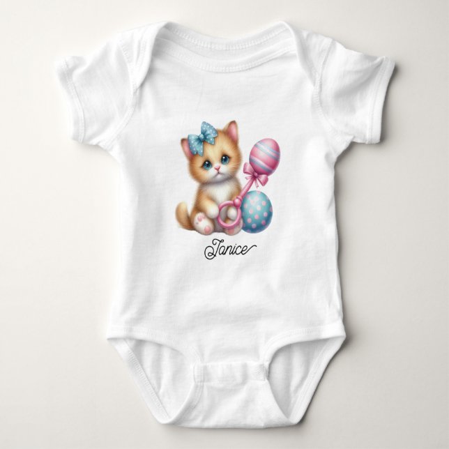 Body Joli Petit Chat (Devant)