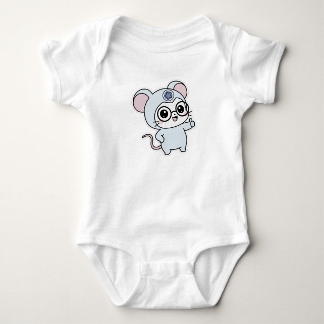Body Joli petit mignon souris  (Devant)
