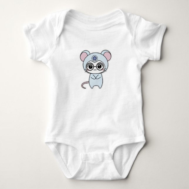 Body Joli petit souris mignon  (Devant)