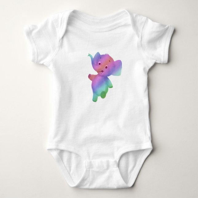 Body Joli Rainbow Elephant Graphic Toddler (Devant)