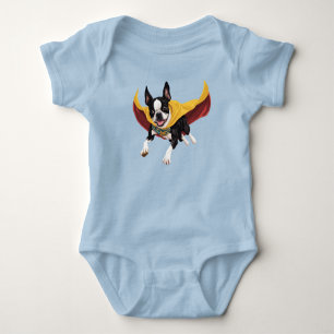 Body Joli super-héros Boston Terrier