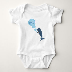 Body Jolie baleine à sperme soufflant bulles dessin