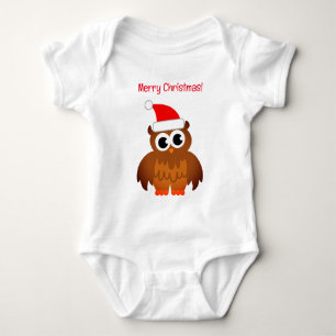 Body Jolie botte Père Noël combinaison bébé Noël