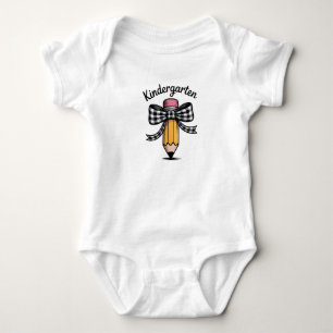 Body Jolie crayon noeud papillon enseignante de materne