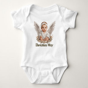 Body Jolie fille bébé Angel ajouter nom