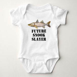 Body Jolie Futur Snook Slayer Pêche Baby Shirt