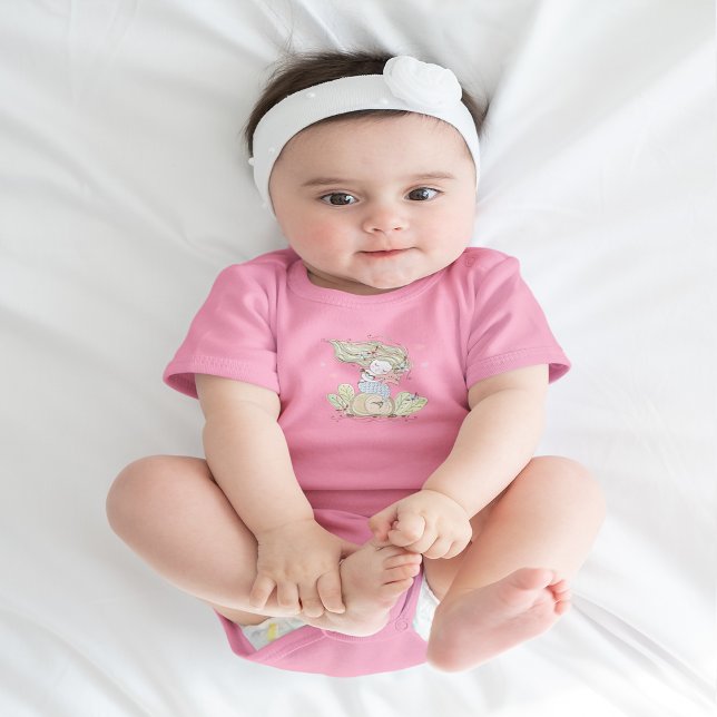 Body Jolie sirène (Cute Mermaid Baby Bodysuit)