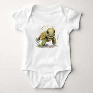 Body Jolie Tortoise Cheerful Bodysuit pour bébé