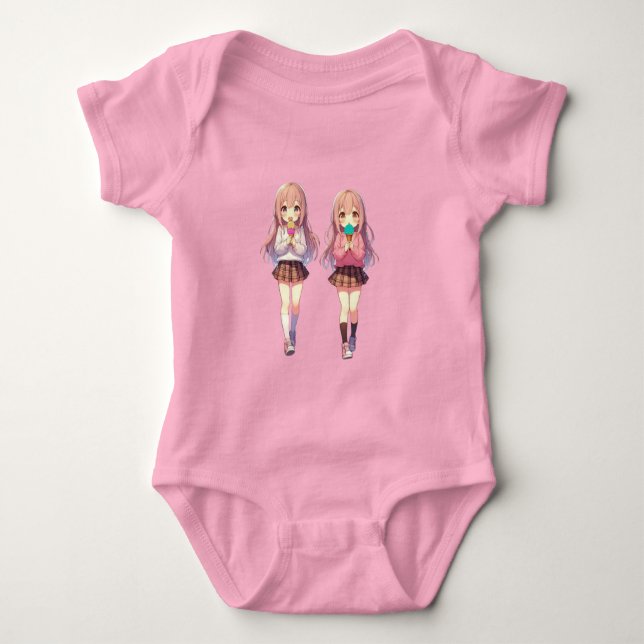 Body Jolies filles de glace animées (Devant)