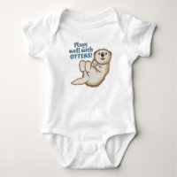 Joue Bien Avec Les Otters Bodysuit