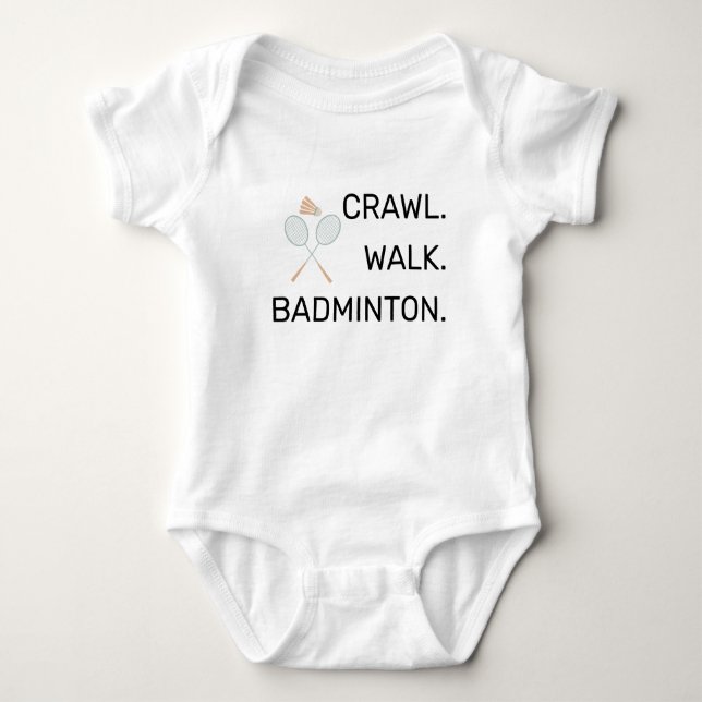 Body Joueur de badminton - Ramper Marche Badminton (Devant)
