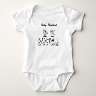 Body Joueur de baseball en formation Baseball de bébé