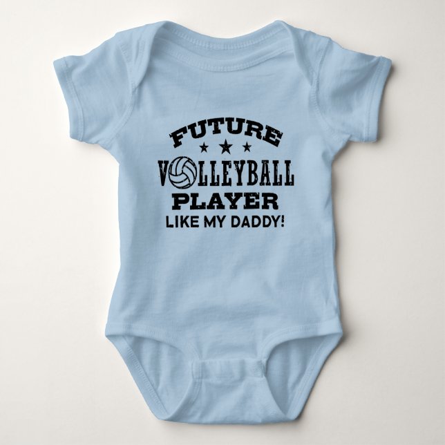 Body Joueur De Volley-ball Comme Mon Papa Baby Bodysu (Devant)