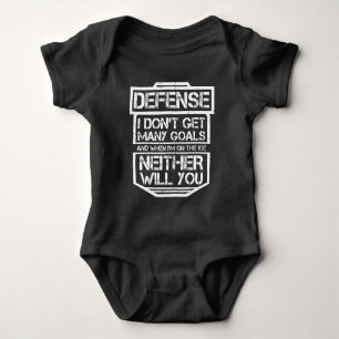 Body Joueur drôle de défenseur de T-shirt de hockey s