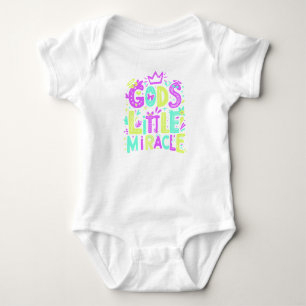 Body Joueur jaune violet "Le petit miracle de Dieu"