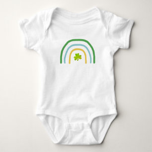 Body Jour de la Saint Patrick Rainbow Irish Kids T-Shir