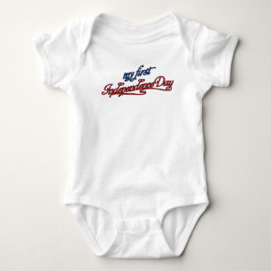 Body Jour de l'Indépendance Juillet 4 Baby tee - shirt