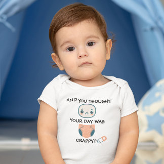 Body Jour de merdique pour bébé - couche