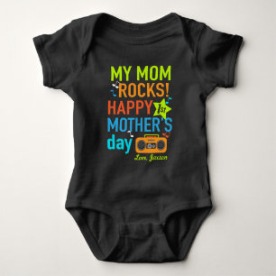 Body Joyeuse Fête des Mères Chemises Garçons Ma maman R