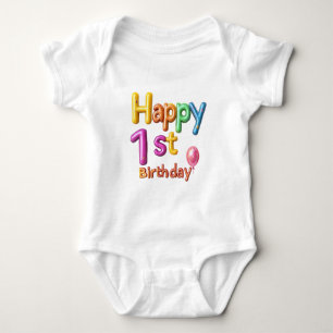 Body Joyeux 1er Anniversaire – Texte de célébration ave