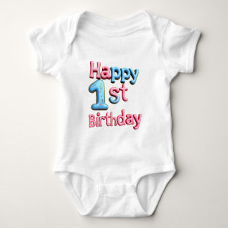 Body Joyeux 1er Anniversaire - Vœux de Joyeux 1er Anniv