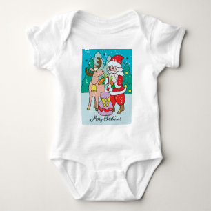 Body Joyeux Crostmas, Père Noël