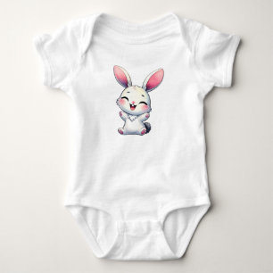 Body Joyeux lapin aquarelle