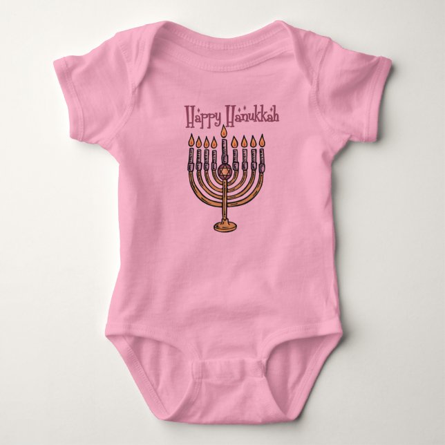 Body Joyeux maillot Hanoukka Baby Jersey (Devant)