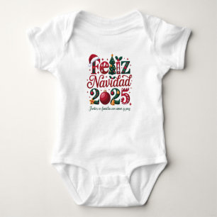 Body Joyeux Noël 2025 Famille Noël Espagnol