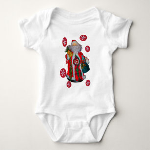 Body Joyeux Noël coloré Père Noël Imprimer