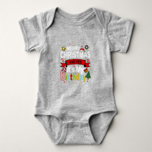Body Joyeux Noël et oui c'est mon cadeau d'anniversaire