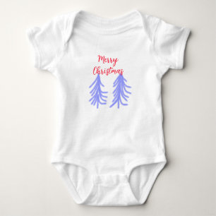 Body Joyeux Noël rouge violet pastel pin eau