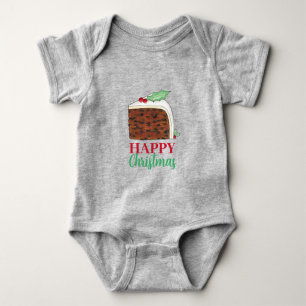 Body Joyeux Noël Royaume-Uni tranche de gâteau britanni