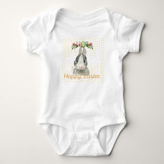 Body Joyeux Pâques, Bodysuit Bunny (Devant)