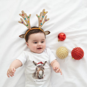 Body Joyeux petit âne de Noël, coutume
