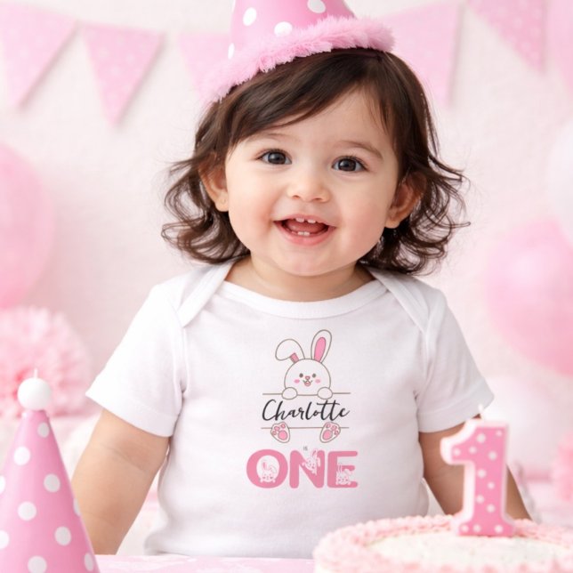 Body Joyeux Premier Anniversaire de la Petite Fille au  (Créateur téléchargé)