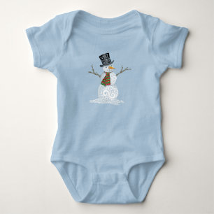 Body Joyeux Snowman Tourbillonnant